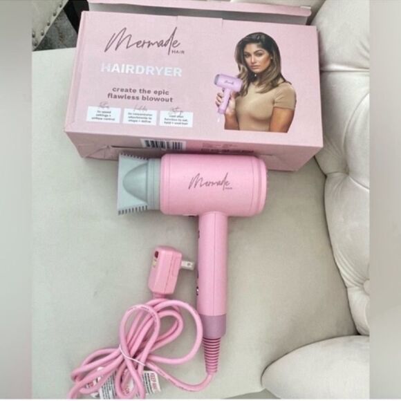Pink Mermade Hair Dryer - Picture 5 of 15